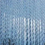 T&uuml;rvorhang "Rimini 1" 100 x 230 cm - Transparent