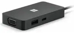 MS Surface USB-C Travel Hub COMM - Schwarz