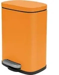 Spirella Treteimer Venedig - orange - 5L - Metall - 21 x 30 cm - Orange