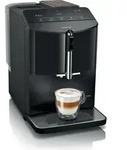 Siemens Kaffeevollautomat, EQ300 Klavierlack Schwarz TF301E09 - Transparent