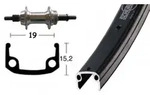 Winora H-Rad 28x1.75Schr.ZKR 6/7f.Starr 36L Alu-Sport schw./silb.Niro-Spei. -