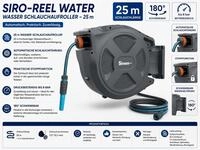 SIRO-Reel Water mit Wasserschlauch 1/2", 25m