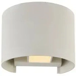 Arcchio Wandleuchte Zuzana, rund, wei&szlig;, G9, 13 cm breit - Wei&szlig;