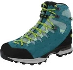 HANWAG Makra Trek GTX Damen Wanderstiefel gr&uuml;n Velourleder - Gr&ouml;&szlig;e: UK 4,5 - Blau