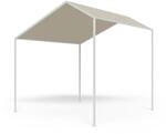 Blumfeldt Pergola, Metall Pavillon mit Polyester Schr&auml;gdach, Sonnensegel mit