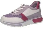 Caprice Sneaker - Pink / Wei&szlig; Leder/Synthetik Gr&ouml;&szlig;e: 36 Normal - Rosa - 36