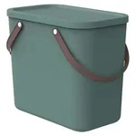 Rotho Aufbewahrungsbox mit Deckel 25L Albula - Kunststoffbox 40 x 23,5 x 34 cm -
