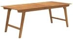 vidaXL Gartentisch 200x90x75 cm Massivholz Akazie
