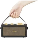Sangean Electronics RA-101 Akku-Radio FM Bluetooth AUX wiederaufladbar Schwarz Gold -