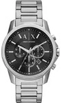 Armani Exchange Banks Chronograph Herrenuhr - Silber