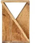 vidaXL Beistelltisch 35x35x55 cm Massivholz Mango - Braun