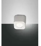 Fabas Luce LED Spot Palmi &Oslash;80mm 6W Warmwei&szlig; Wei&szlig; - Wei&szlig;