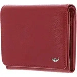 Golden Head Leder Geldb&ouml;rse Madrid RFID Protect Zipped Billfold Coin Wallet Red rot