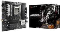 Biostar A620MP-E PRO, AMD, Sockel AM5, AMD Ryzen 7000 Series, DDR5-SDRAM, 128 GB,