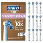 Oral-B Pro Sensitive Clean Aufsteckb&uuml;rsten 12er (wei&szlig;, Frustfreie Umverpackung) -
