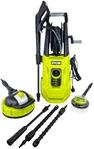 RYOBI &ndash; 2000 W 150 bar Hochdruckreiniger &ndash; 450 l &ndash; 8 m Schlauch. 0,9 l...
