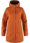 FJ&Auml;LLR&Auml;VEN Kiruna Padded Parka W Terracotta Brown L - Dunkelblau - L