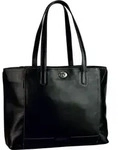 Leonhard Heyden Nizza Business-Shopper 3 F&auml;cher Schwarz - Grau
