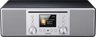 Noxon Furka Silber-Schwarz - DAB+, CD, UKW, Bluetooth, USB, AUX-IN, Stereo,