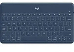 Logitech Keys-To-Go - Tastatur - Bluetooth - AZERTY - Franz&ouml;sisch - Classic Blue -