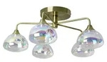 Deckenleuchten - 5er LED Deckenleuchte "VARNA" &Oslash;: 50cm, Deckenlampe im Vintage