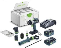 Festool 577622, Festool Akku-Schlagbohrschrauber TPC 18/4 5,0/4,0 I-Set/XL...