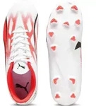 Puma jr ultra play football boots fg-ag white/black 31 - Wei&szlig;/Rot - 31