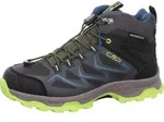 CMP Kids Byne Mid WP Winterstiefel Grau - Gr&uuml;n - 38