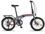 Licorne Bike Phoenix 2D, 20 Zoll Aluminium-Faltrad-Klapprad, Scheibenbremse,