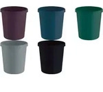 helit Papierkorb "the green german", 18 Liter, rot - Blau
