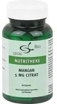 Green Line Nutritheke Mangan 5 mg Citrat Kapseln, 60 St. Kapseln