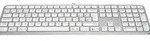 Logitech MX Keys S, Kabellos, Bluetooth, Scherenschalter, QWERTY, LED, Grau - Grau