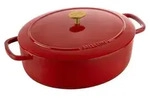 Ballarini Bellamonte Ovaler Gusseisentopf 75003-566-0 - 5,5 Liter Rot - Rot