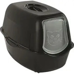 Rotho Katzentoilette Eco Bailey mit geruchshemmendem Aktivkohlefilter -...