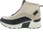 Rieker Damen Stiefelette High Top Sneaker Rei&szlig;verschluss N6352, Gr&ouml;&szlig;e:37 EU,