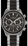 Jacques Lemans 1-2115I Eco Power Wood Herrenuhr 44mm 10ATM - Silber
