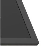 berbel Kochfeldrahmen Mattschwarz f&uuml;r BKA DLI 1100041 - Schwarz