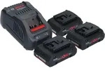 Bosch Starter Set ProCORE 18V 0615990N2G 3x4,0Ah +GAL 1880 CV Akku Set