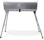 Mangal Taschkent Schaschlikgrill Edelstahl Klappbeine Grillrost Luftregler -...