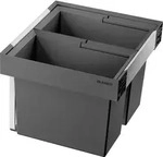 BLANCO Einbaum&uuml;lleimer FLEXON II Low 60/2 526641 - Schwarz