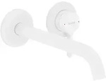 Hansgrohe Waschtischmischer Unterputz Axor One Fertigset mit Hebelgriff mattweiss,