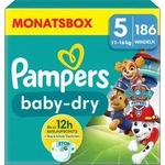 Pampers Windeln Baby Dry Gr.5 (11-16 kg) Limited Edition Paw Patrol, Monatsbox,...
