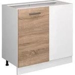 Eckunterschrank Vicco R-Line Sonoma 86 cm ohne Arbeitsplatte, Model 37757 -