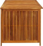Gartenbox "Pelm" aus Akazien-Massivholz in ge&ouml;lt. Abmessungen (B/H/T)...