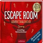 24 knifflige Weihnachtsr&auml;tsel. Escape Room Adventskalender