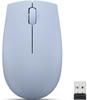 Lenovo 300 Wireless Compact Maus Kabellos Optisch Blau 3 Tasten 1000 dpi Maus