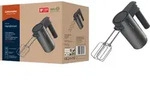 Grundig Delisia Novus HM 7140, Handmixer, Schwarz, Schlagen, Kneten, Mixen,