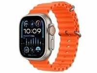 Apple Watch Ultra 2 Titan Titan Natur 49 mm One Size 130 - 200mm Orange GPS +