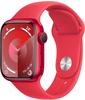 Apple Watch Series 9 Aluminium PRODUCTRED PRODUCTRED 41 mm ML 150-200 mm Umfang