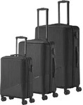 travelite Bali 4W Trolley L / M / S Black schwarz 77cm - Schwarz